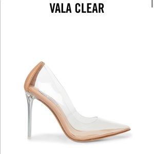 Steve madden clear heels